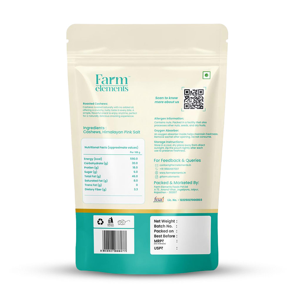 Roasted & Salted Cashews - Image 2