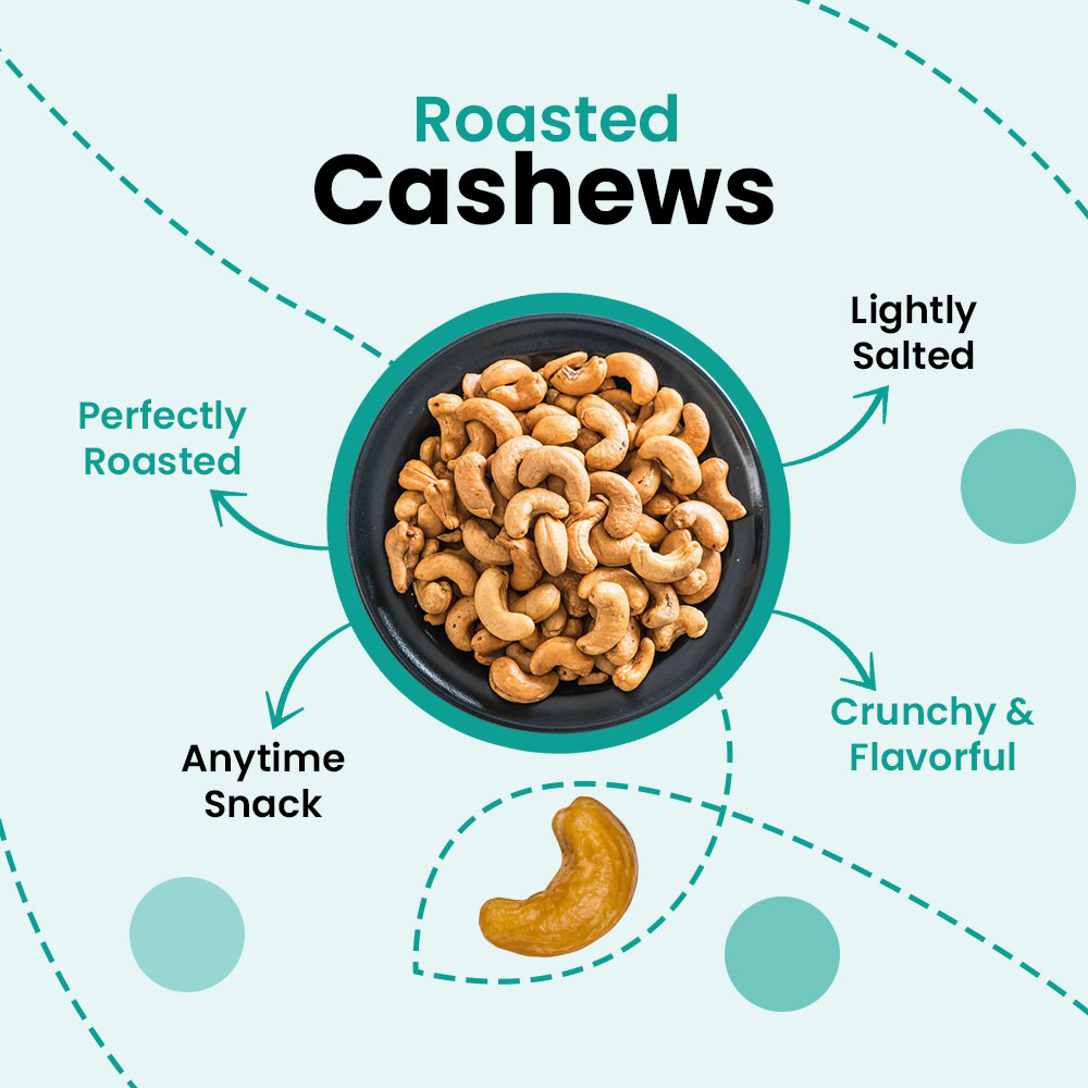 Roasted & Salted Cashews - Image 5